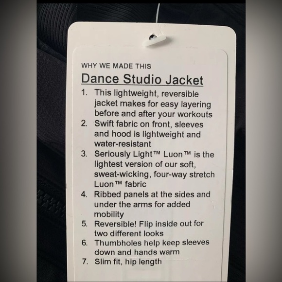 Lululemon reversible Dance Studio Jacket - Picture 2 of 5